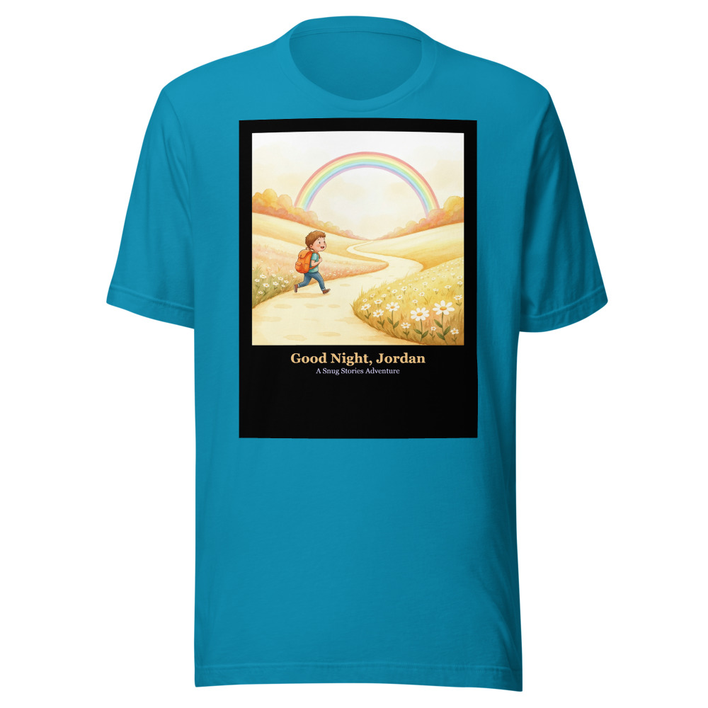 Bedtime T-Shirt with personalized story art
